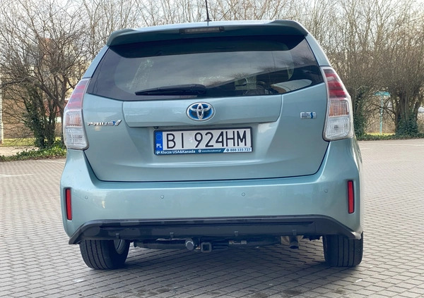 Toyota Prius+ cena 79900 przebieg: 82700, rok produkcji 2017 z Białystok małe 211